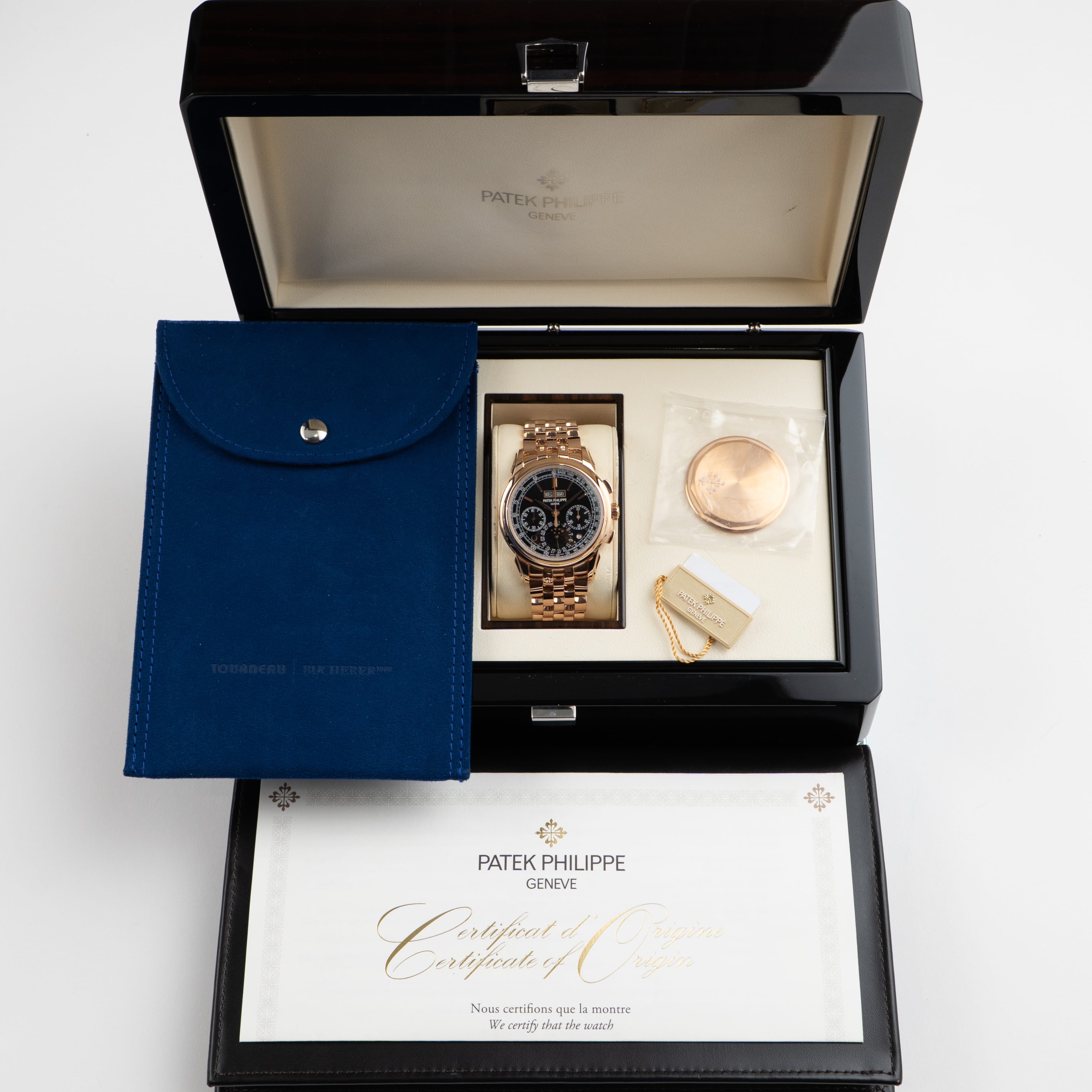 Perpetual Calendar Chronograph Rose Gold Black Dial 41mm Product Image 10