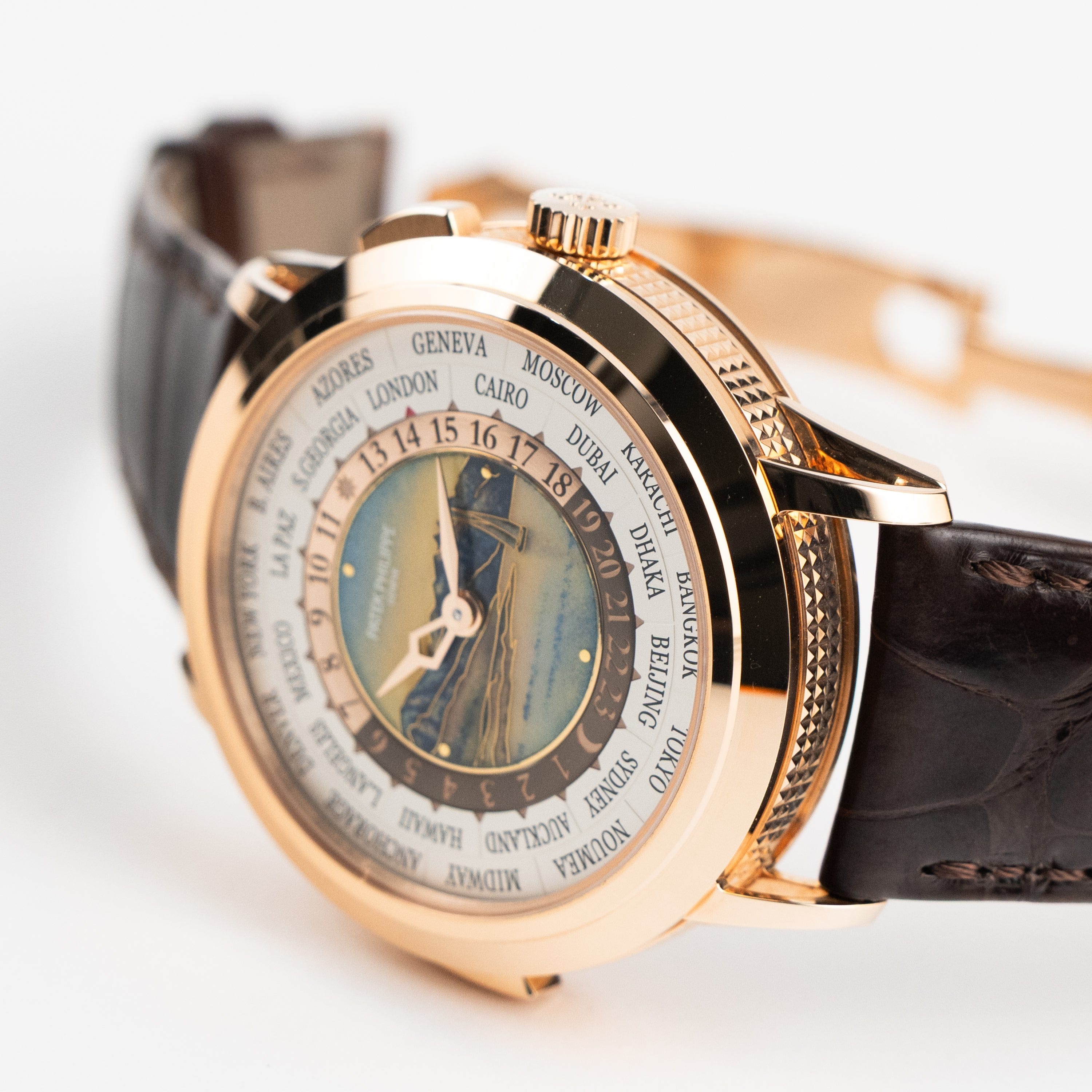 World Time Minute Repeater "Beijing" Rose Gold Enamel Dial 40mm Product Image 2