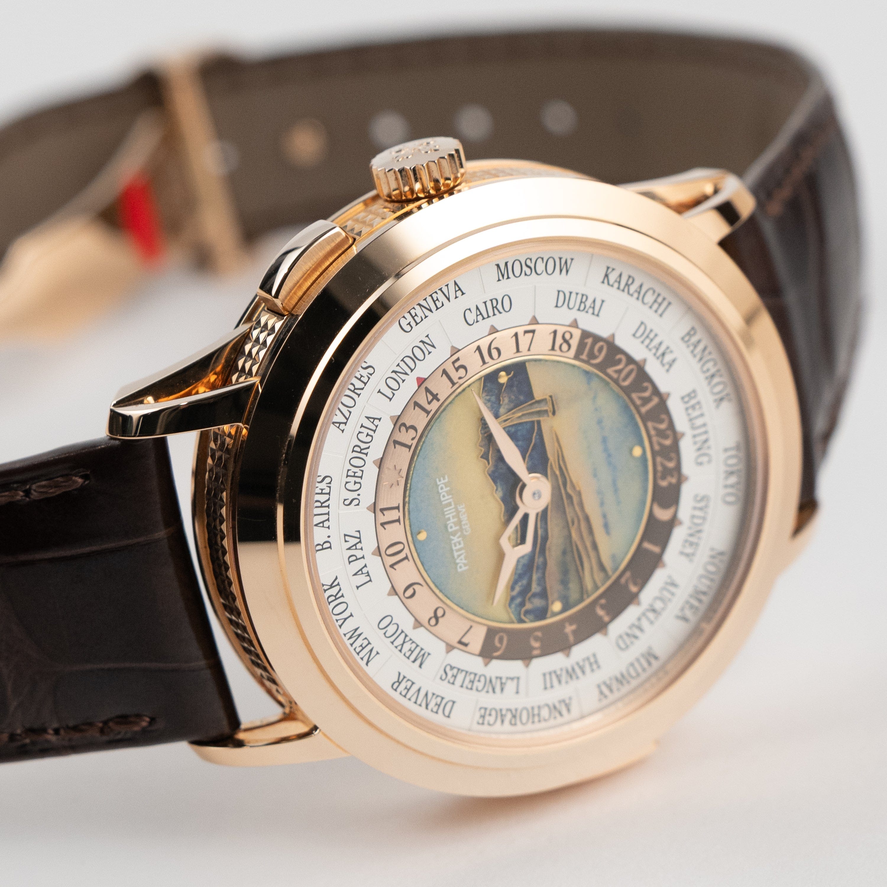 World Time Minute Repeater "Beijing" Rose Gold Enamel Dial 40mm Product Image 3