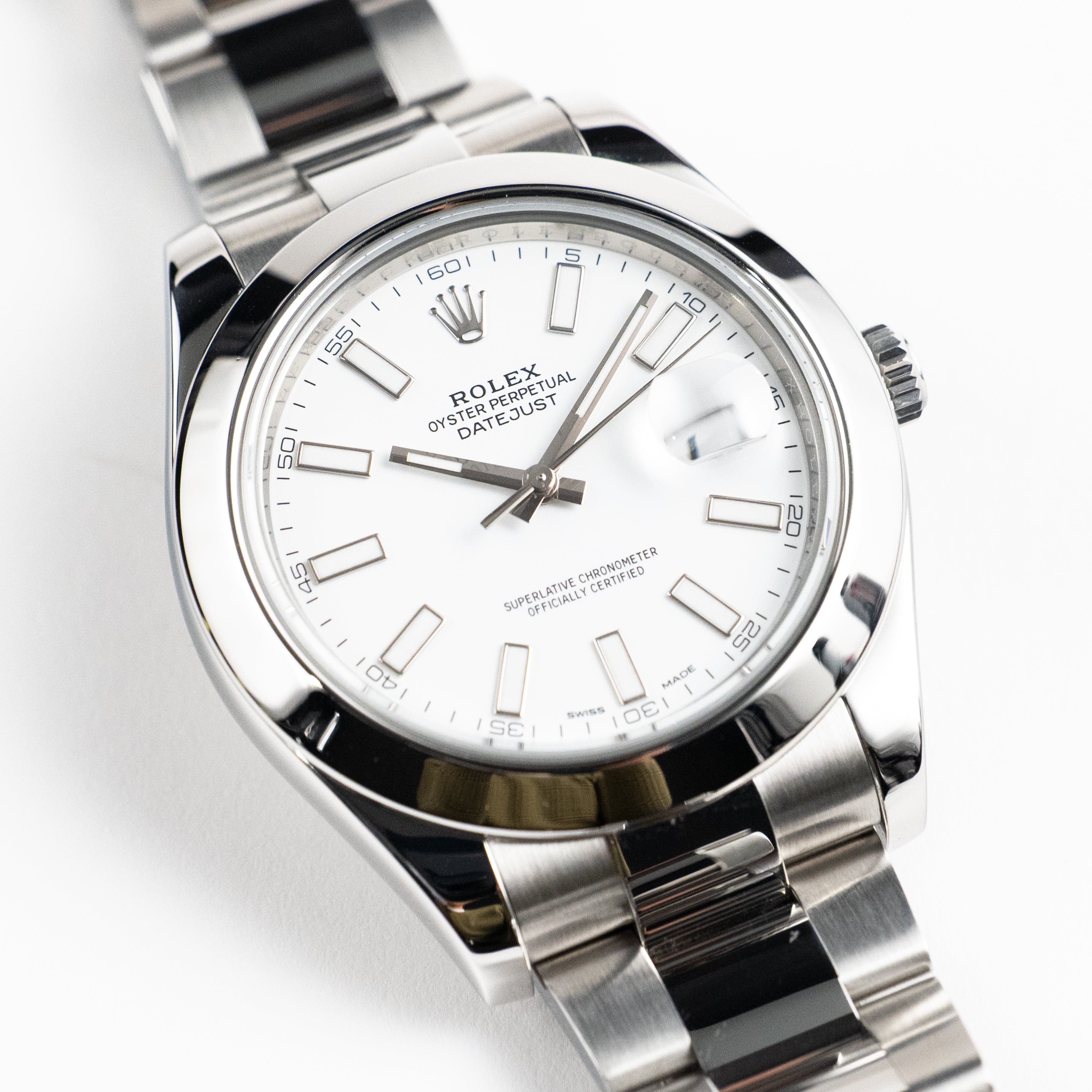 Datejust II Steel White Dial 41mm Product Image 1