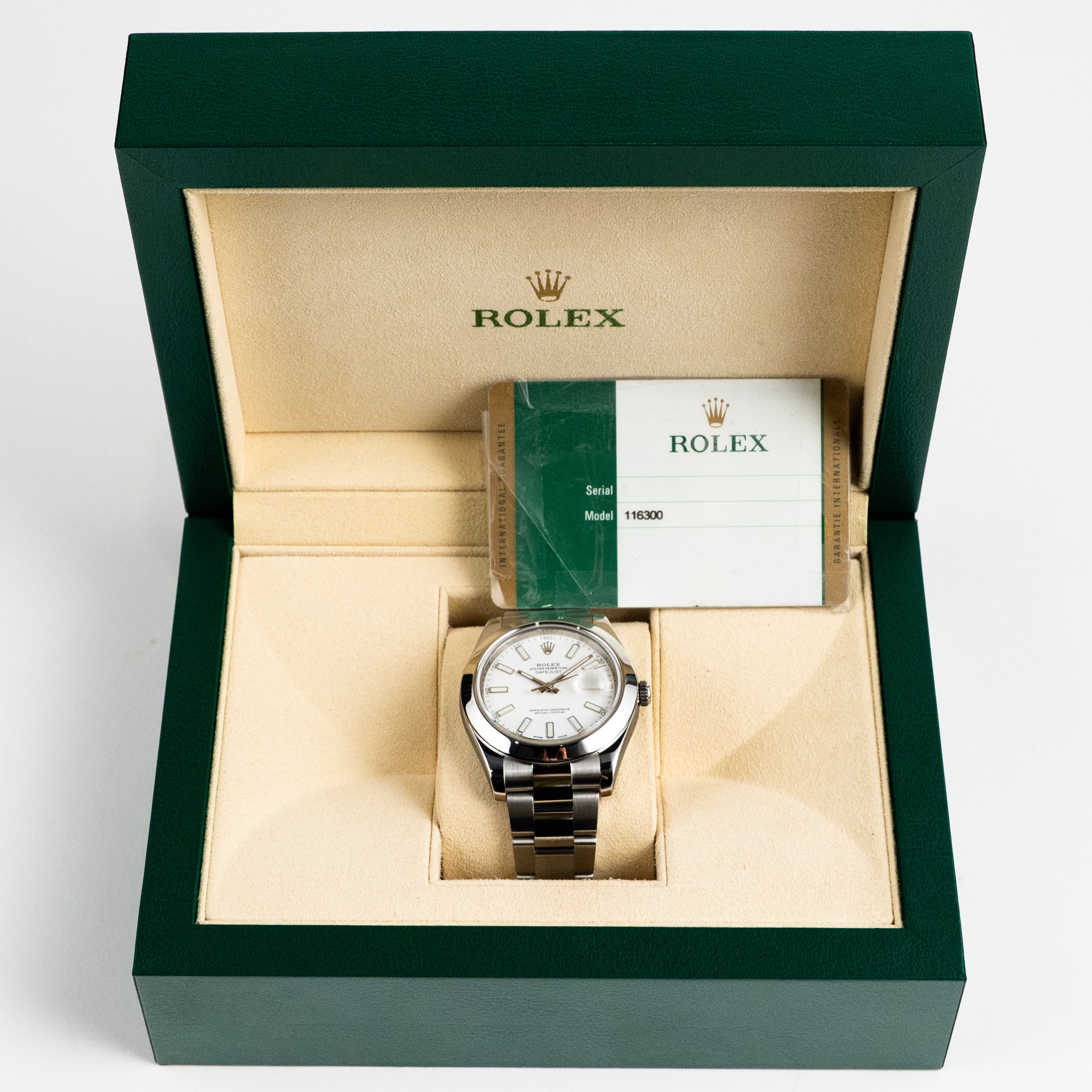 Datejust II Steel White Dial 41mm Product Image 9