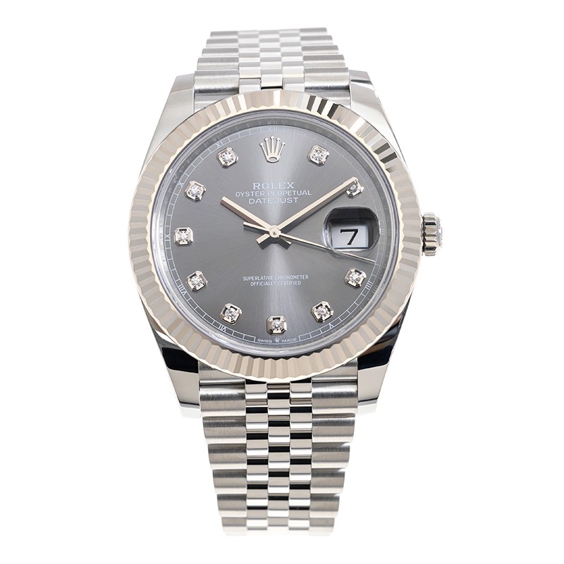 Datejust Steel Jubilee Grey Dial 41mm Product Image 1