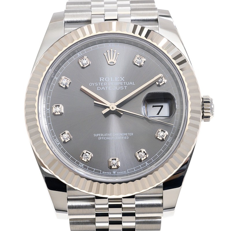 Datejust Steel Jubilee Grey Dial 41mm Product Image 3