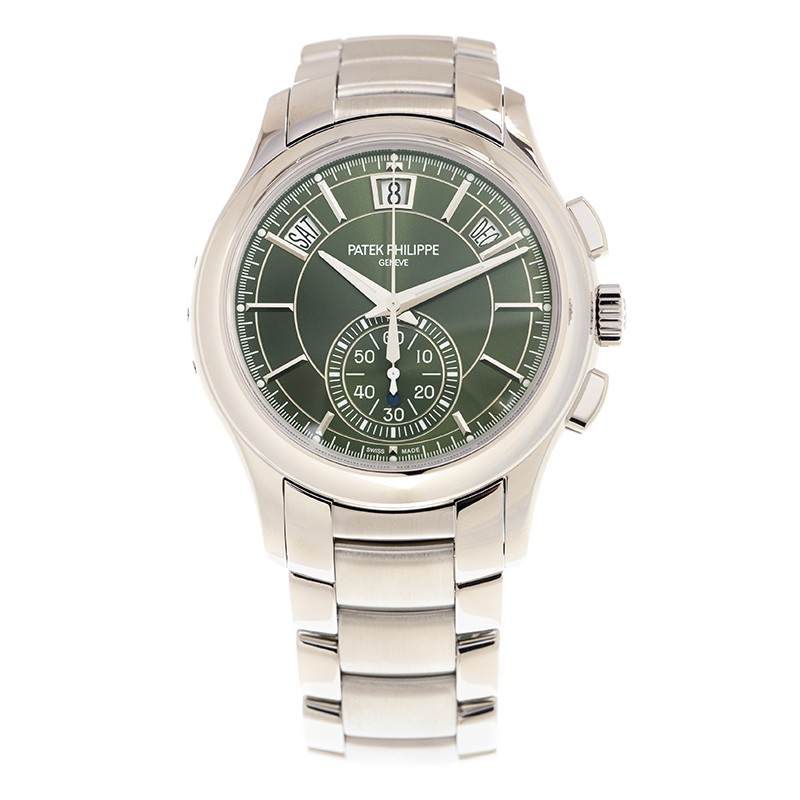 Annual Calendar Chronograph Steel Green Dial 42mm Product Image 1