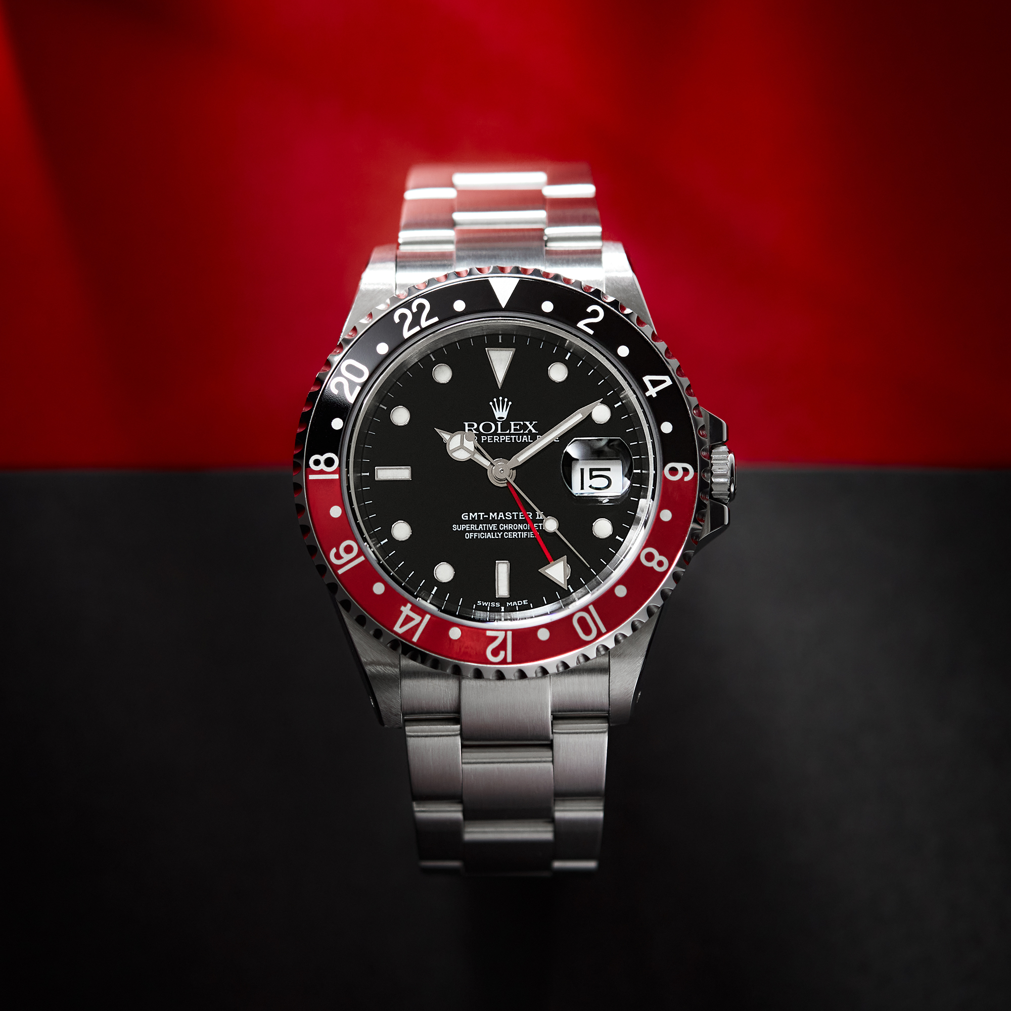 Vintage GMT-Master II Steel Black Dial "Coke" 40mm Product Image