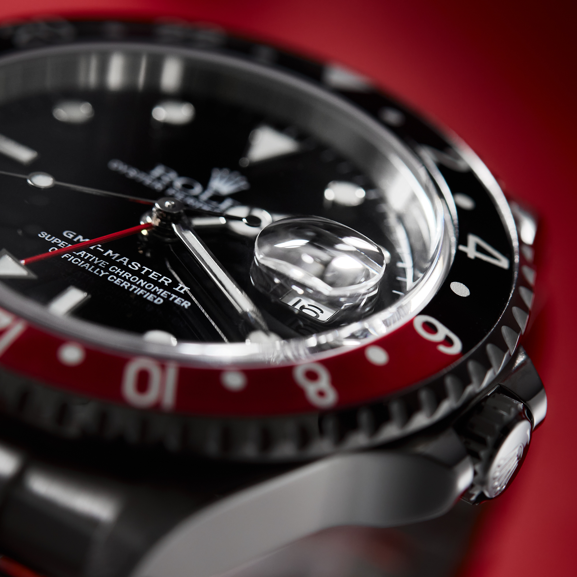 Vintage GMT-Master II Steel Black Dial "Coke" 40mm Product Image