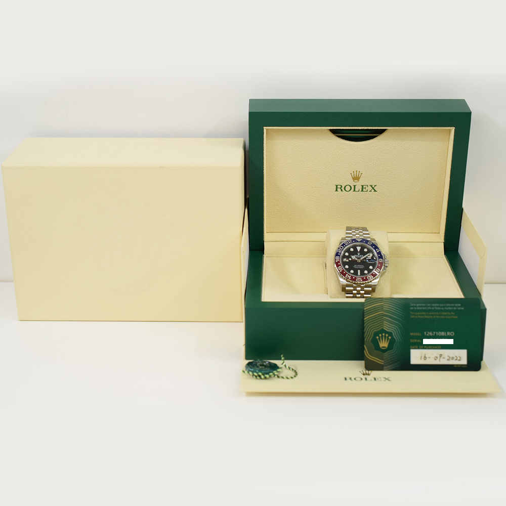 GMT-Master II Steel Jubilee Black Dial "Pepsi" 40mm Product Image 10