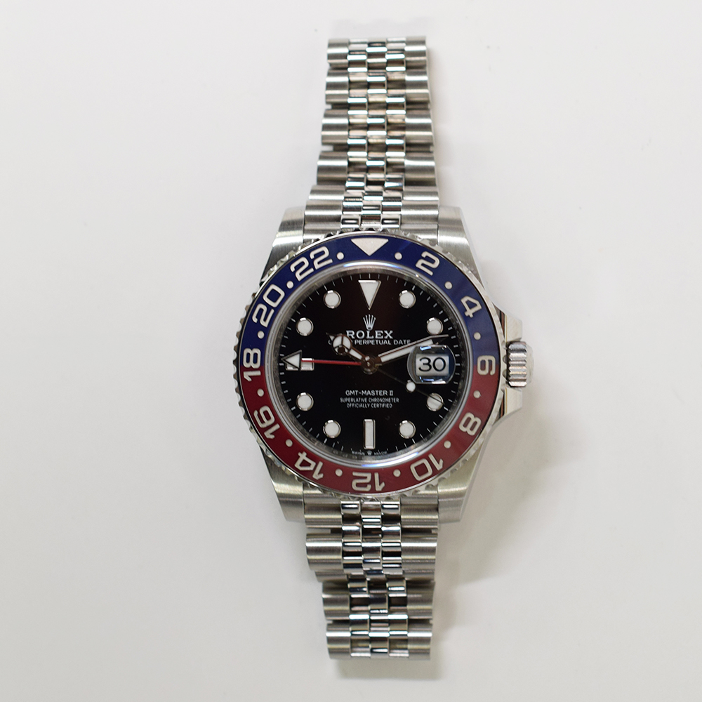 GMT-Master II Steel Jubilee Black Dial "Pepsi" 40mm Product Image 1