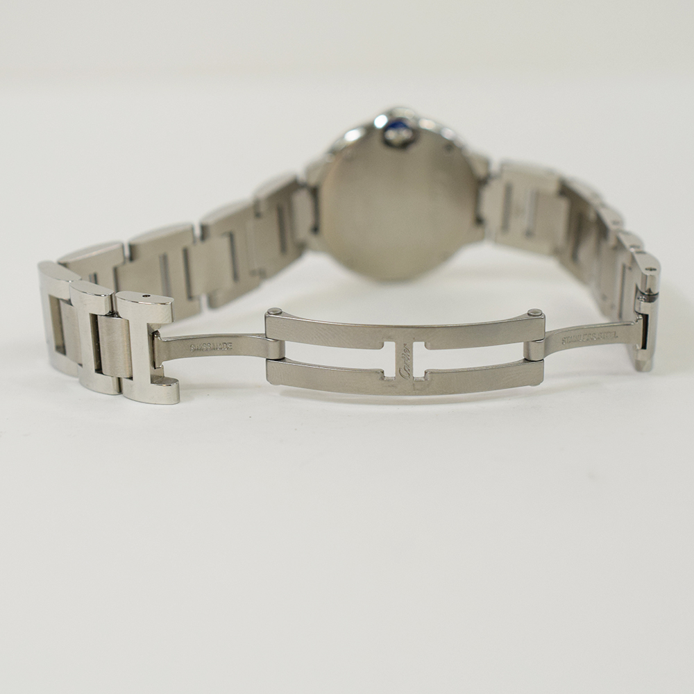 Ballon Bleu de Cartier Steel Diamond White Dial 28mm Product Image 3