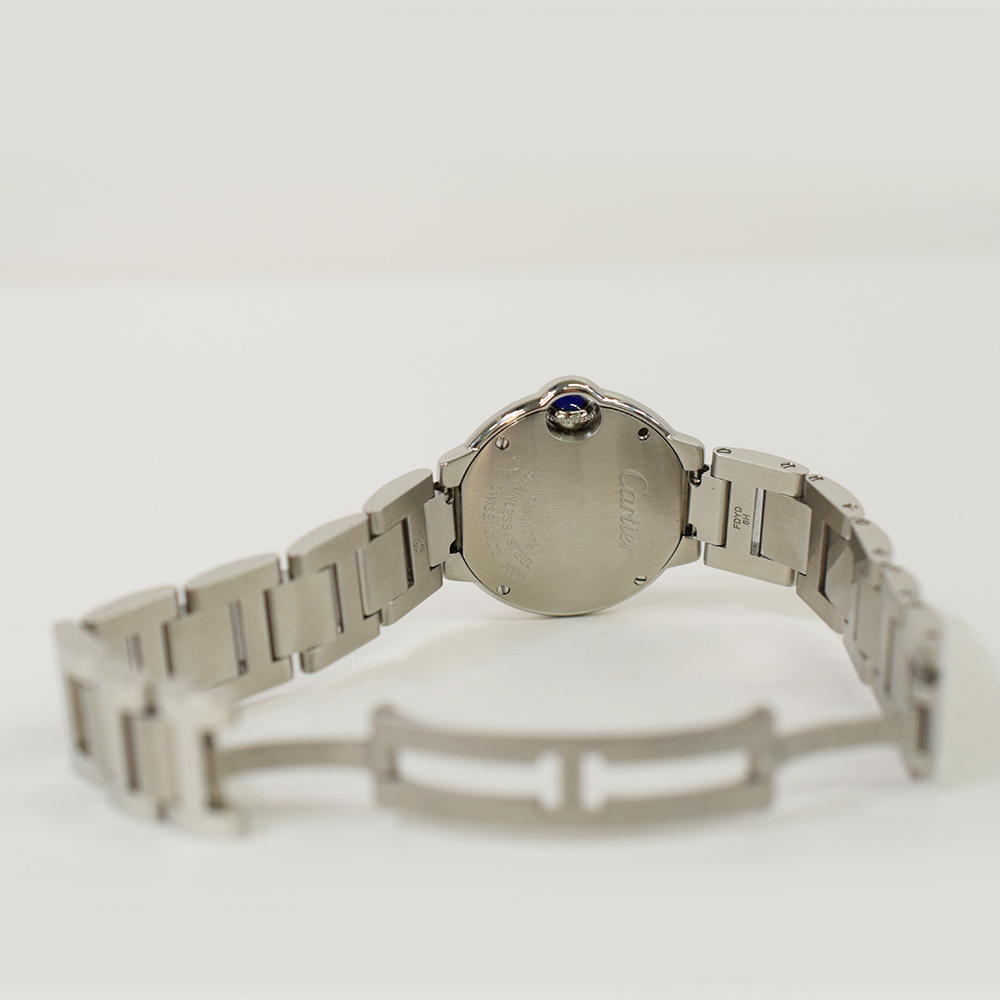 Ballon Bleu de Cartier Steel Diamond White Dial 28mm Product Image 4