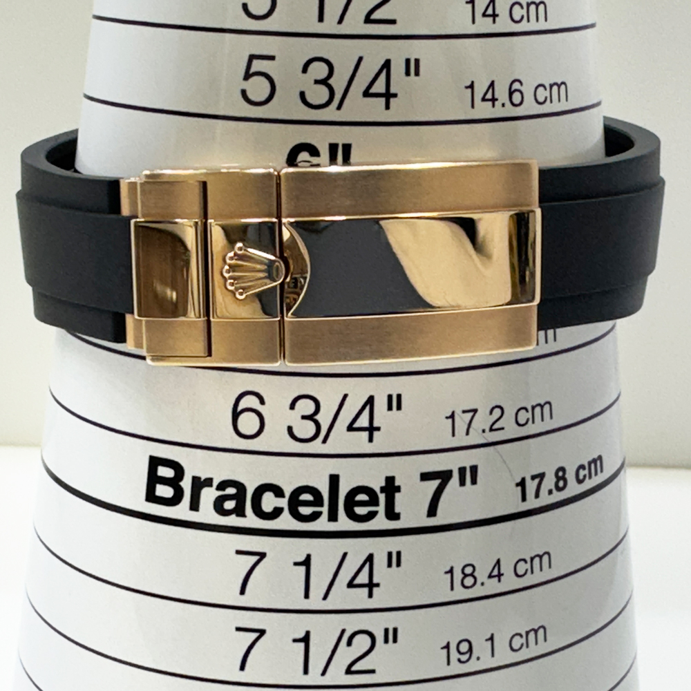 Yacht-Master Rose Gold Oysterflex Black Dial 40mm Product Image 7