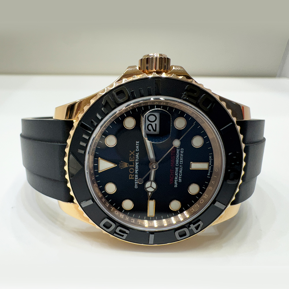 Yacht-Master Rose Gold Oysterflex Black Dial 40mm Product Image 2