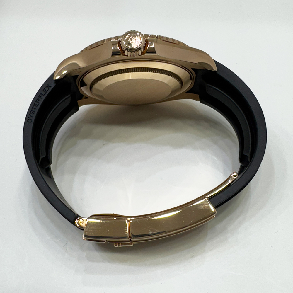 Yacht-Master Rose Gold Oysterflex Black Dial 40mm Product Image 3