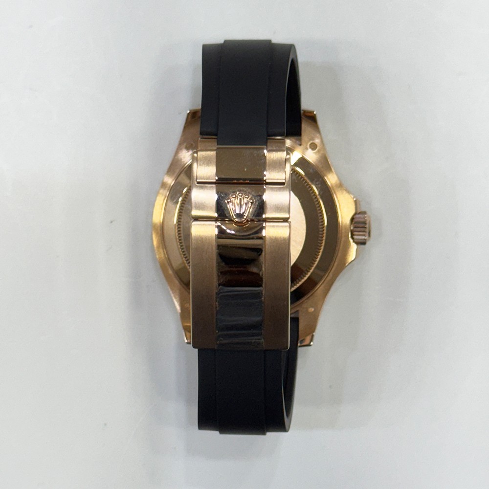 Yacht-Master Rose Gold Oysterflex Black Dial 40mm Product Image 6