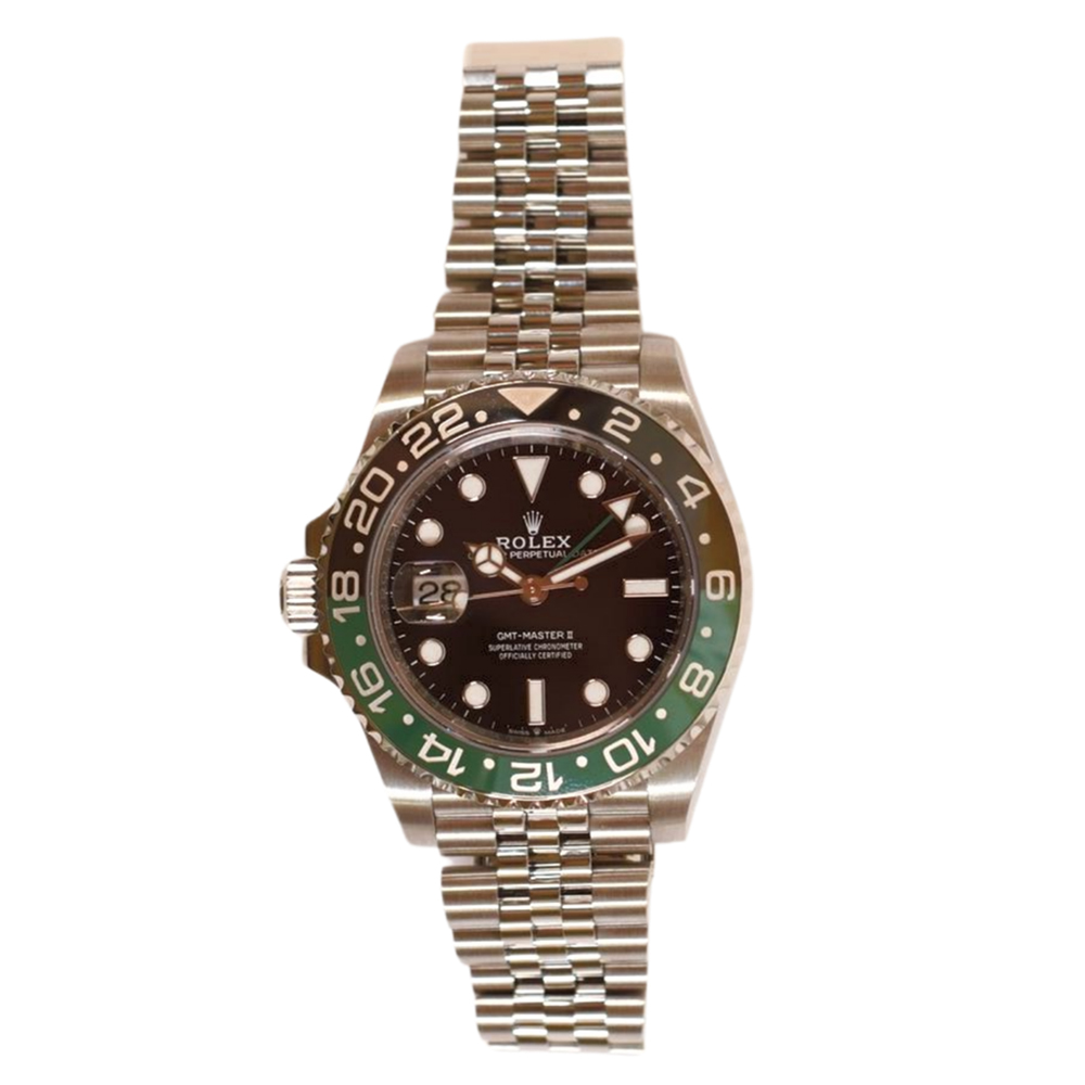 GMT-Master II Steel Jubilee Black Dial "Sprite" 40mm Product Image 1