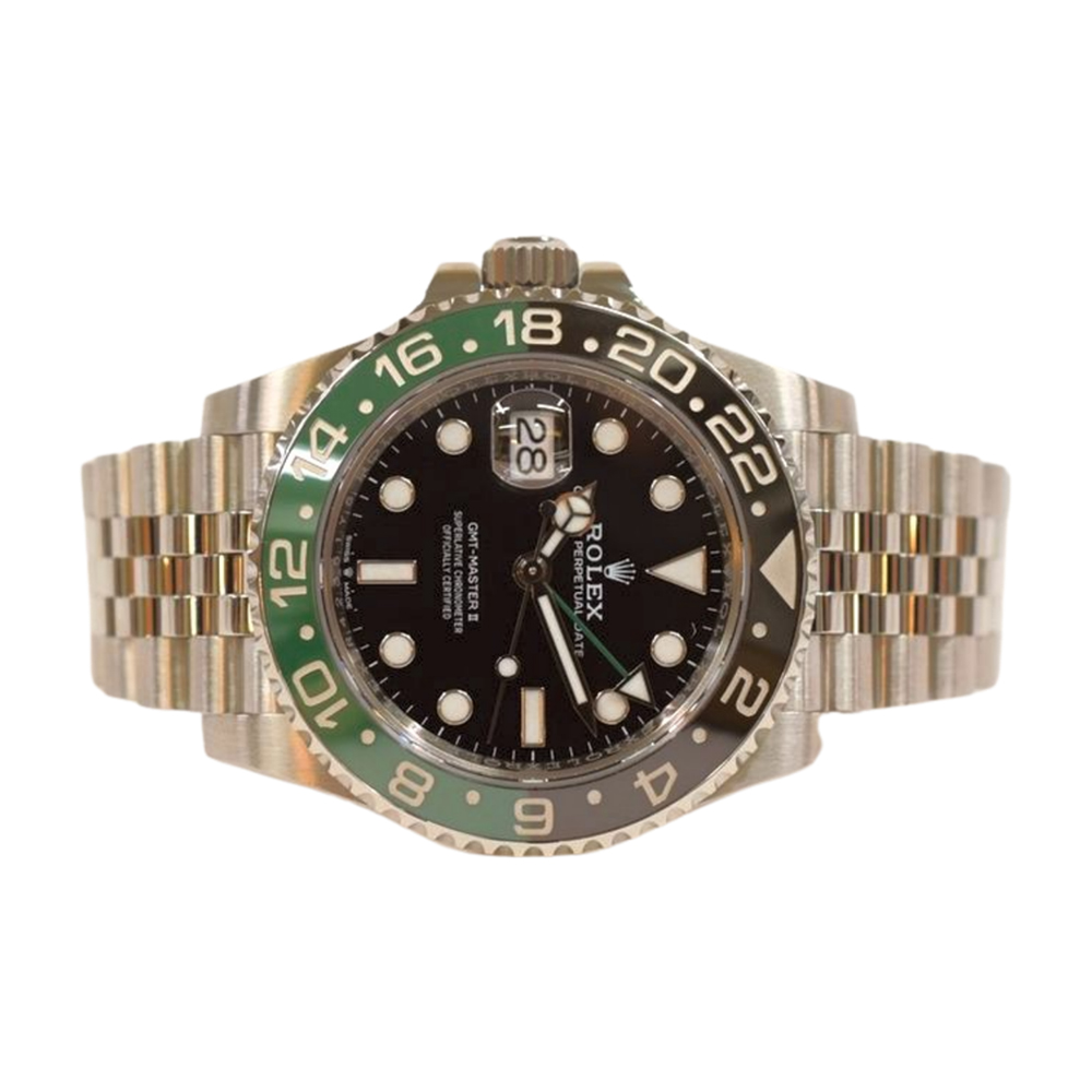 GMT-Master II Steel Jubilee Black Dial "Sprite" 40mm Product Image 2