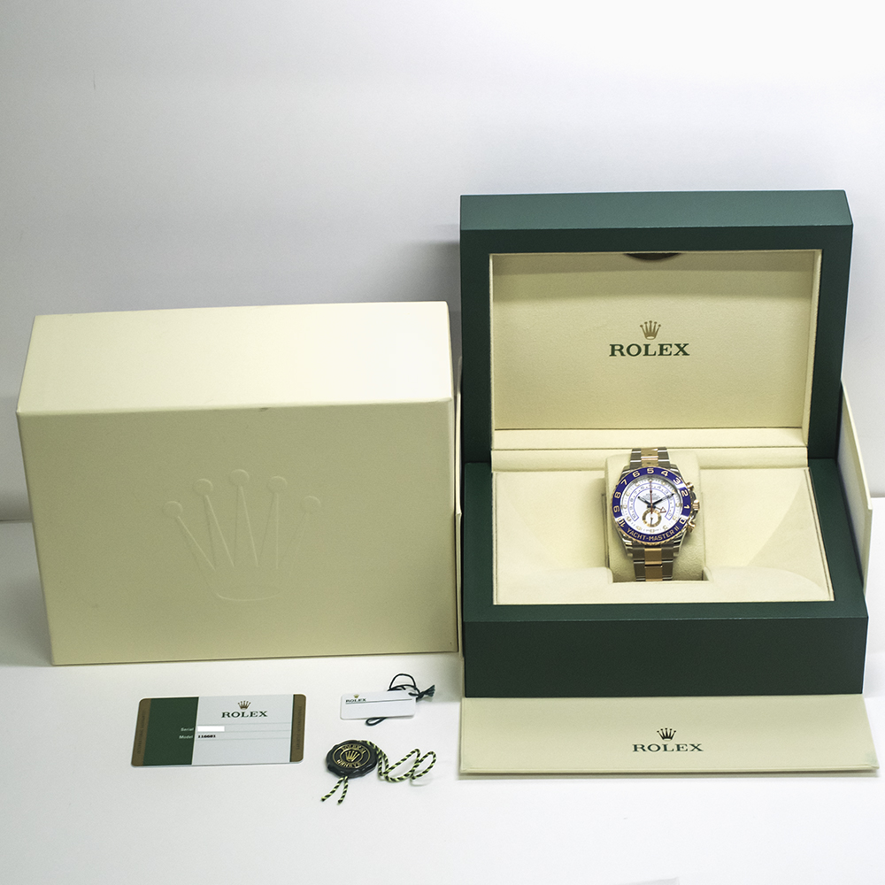 Yacht-Master II Rose Gold & Steel White Dial 44mm Product Image 9