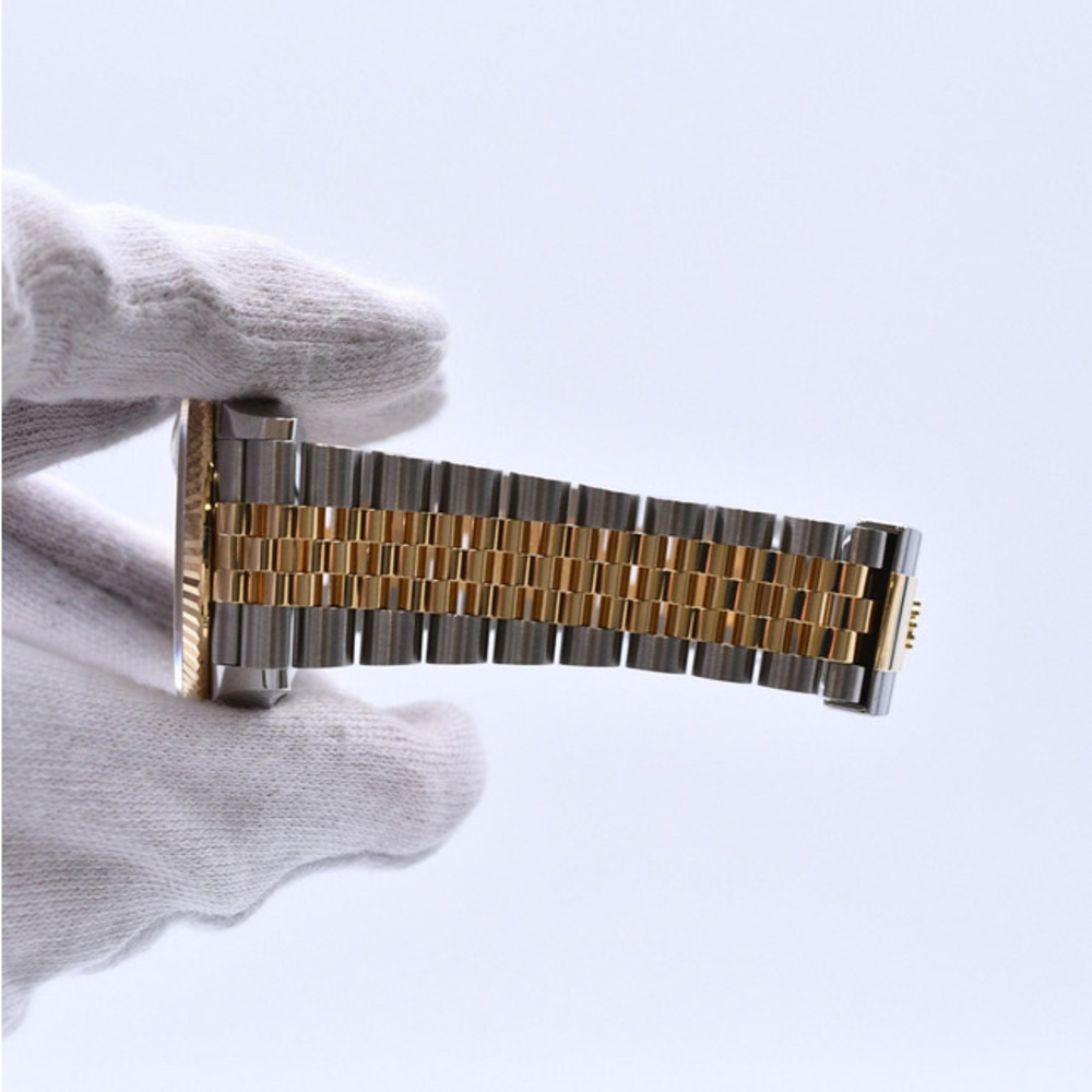 Datejust "Wimbledon" Yellow Gold & Steel Jubilee Grey Dial 36mm Product Image 9