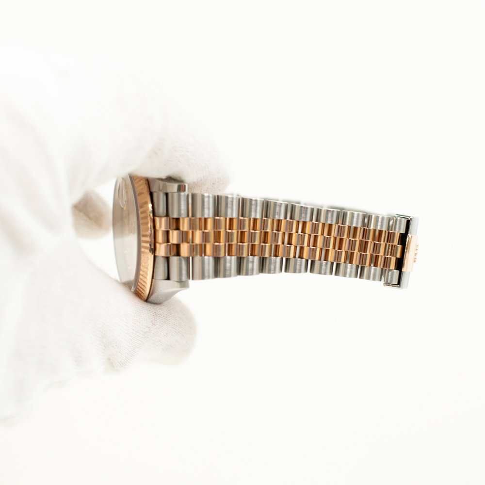 Datejust Rose Gold & Steel Jubilee Grey Dial 36mm Product Image 9