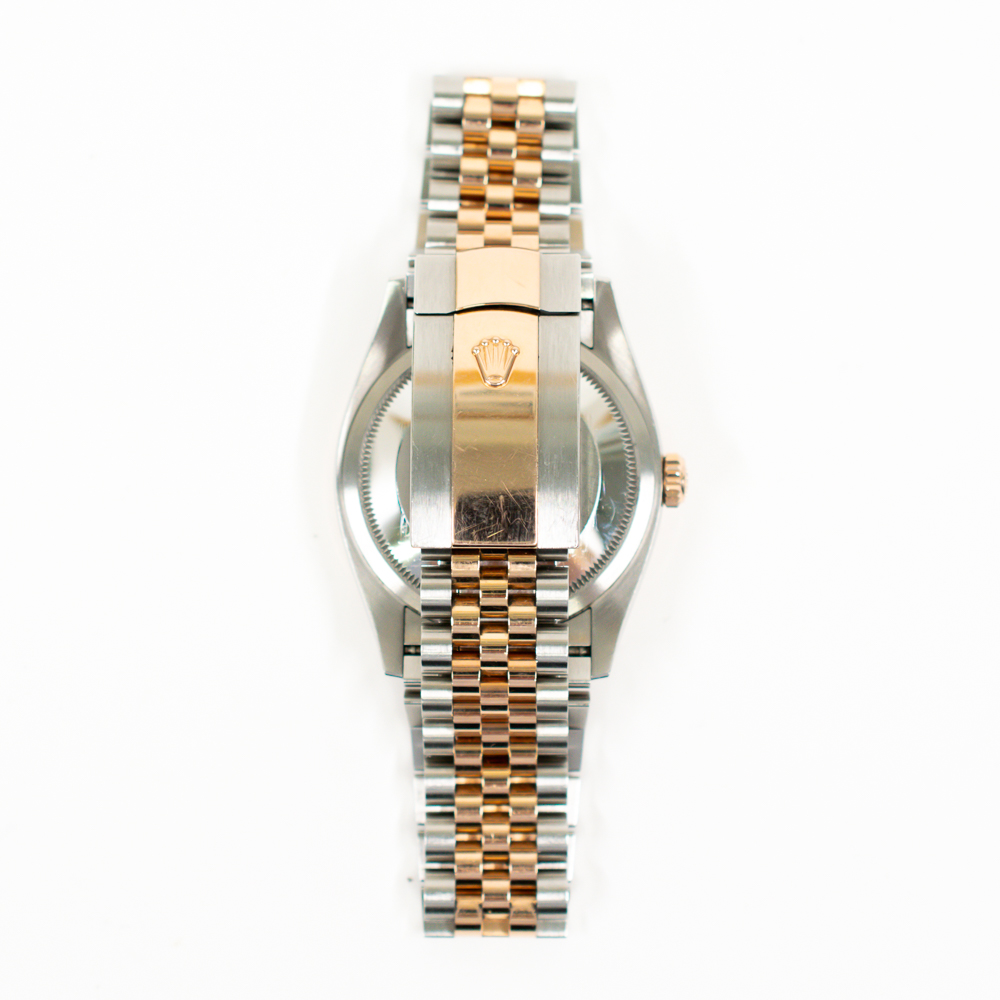 Datejust Rose Gold & Steel Jubilee Grey Dial 36mm Product Image 3