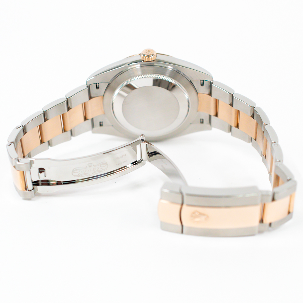 Datejust Rose Gold & Steel Jubilee Pink Dial 41mm Product Image 5