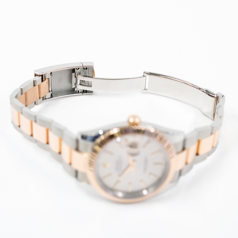 Datejust Rose Gold & Steel Jubilee Pink Dial 41mm Product Image 6