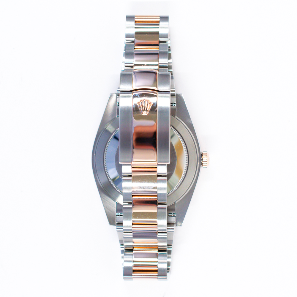Datejust Rose Gold & Steel Jubilee Pink Dial 41mm Product Image 3
