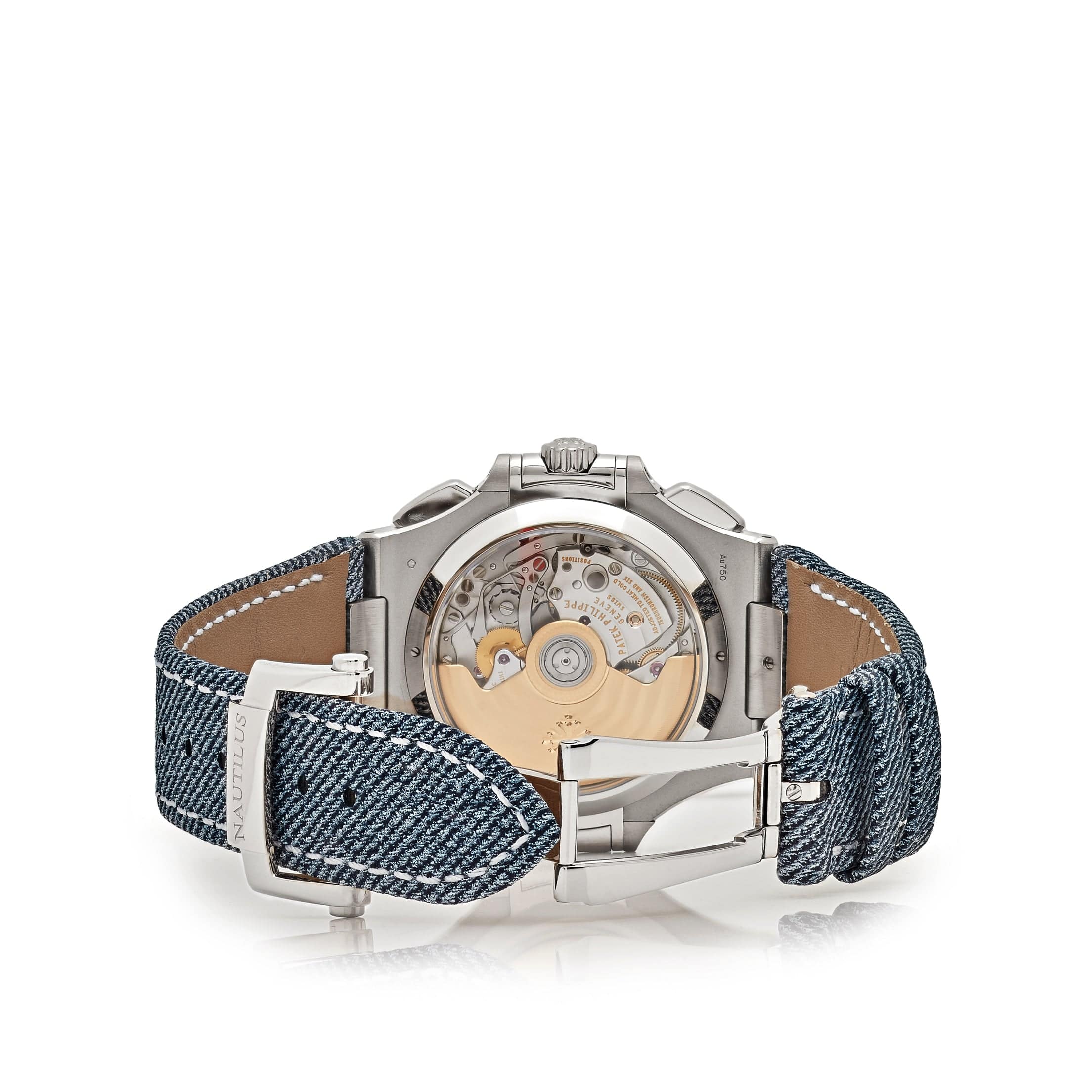 Nautilus Chronograph White Gold Blue Dial 40mm Product Image 4