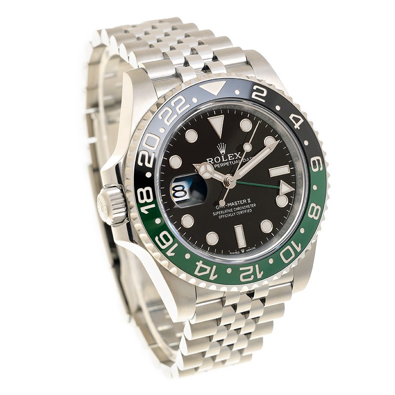 GMT-Master II Steel Jubilee Black Dial "Sprite" 40mm Product Image 2