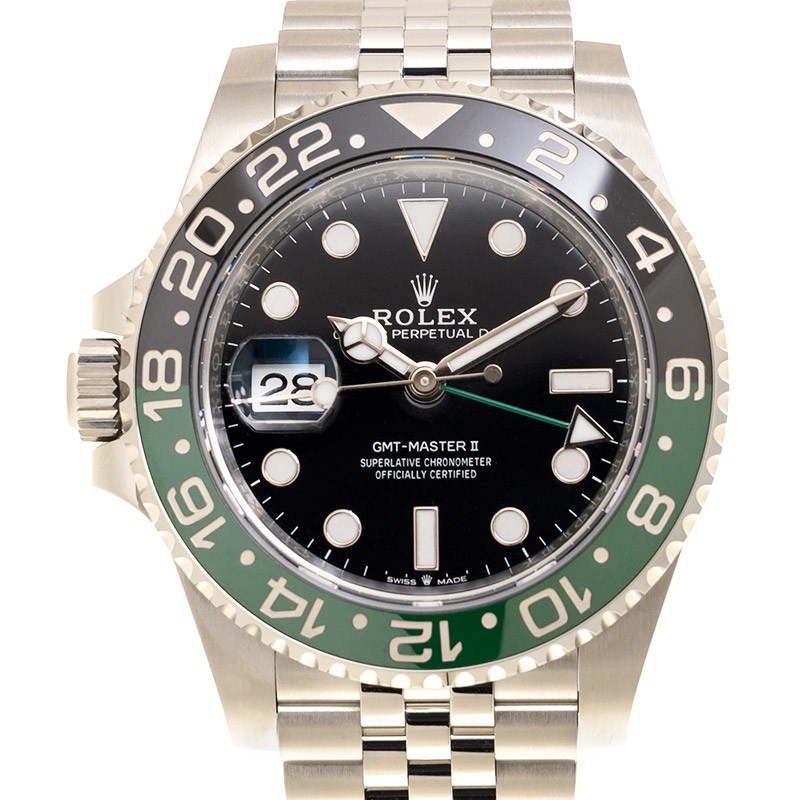 GMT-Master II Steel Jubilee Black Dial "Sprite" 40mm Product Image 3