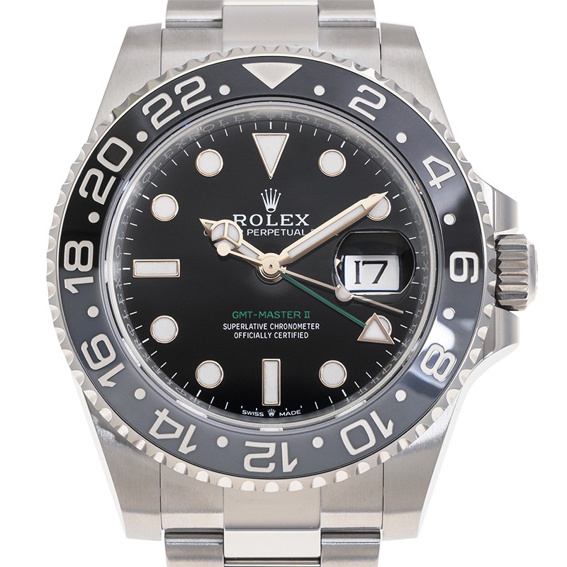 GMT-Master II "Bruce Wayne" Steel Black Dial 40mm Product Image 3