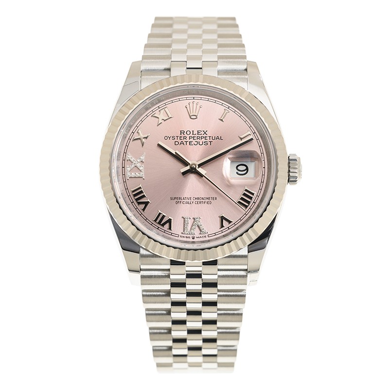 Datejust Steel Jubilee Pink Dial 36mm Product Image 1