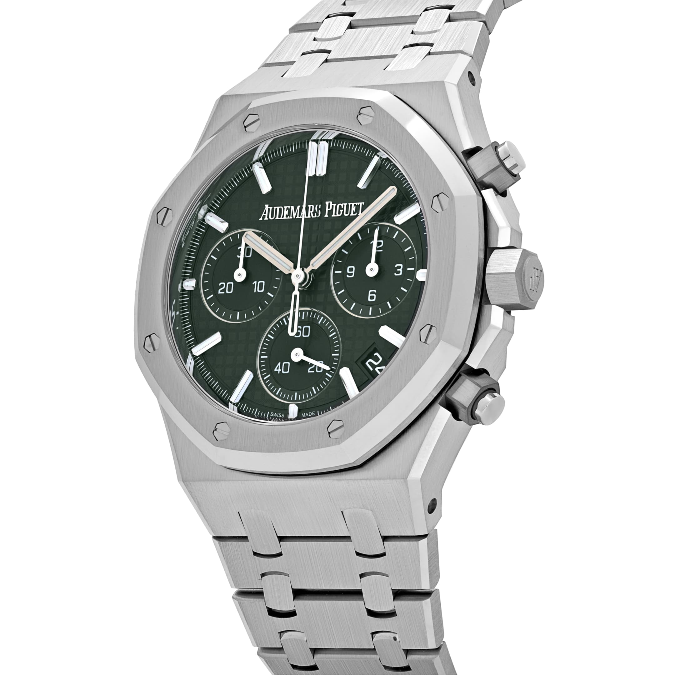 Royal Oak Chronograph Steel Green Dial 41mm Product Image 1