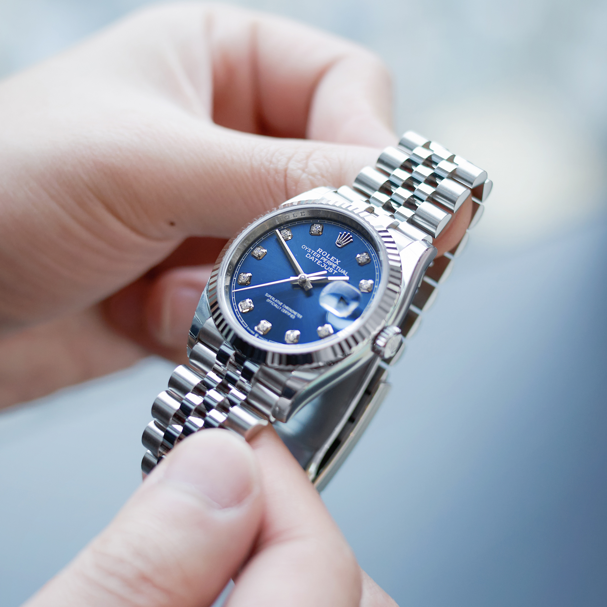 Datejust Steel Jubilee Blue Dial 36mm Product Image 10