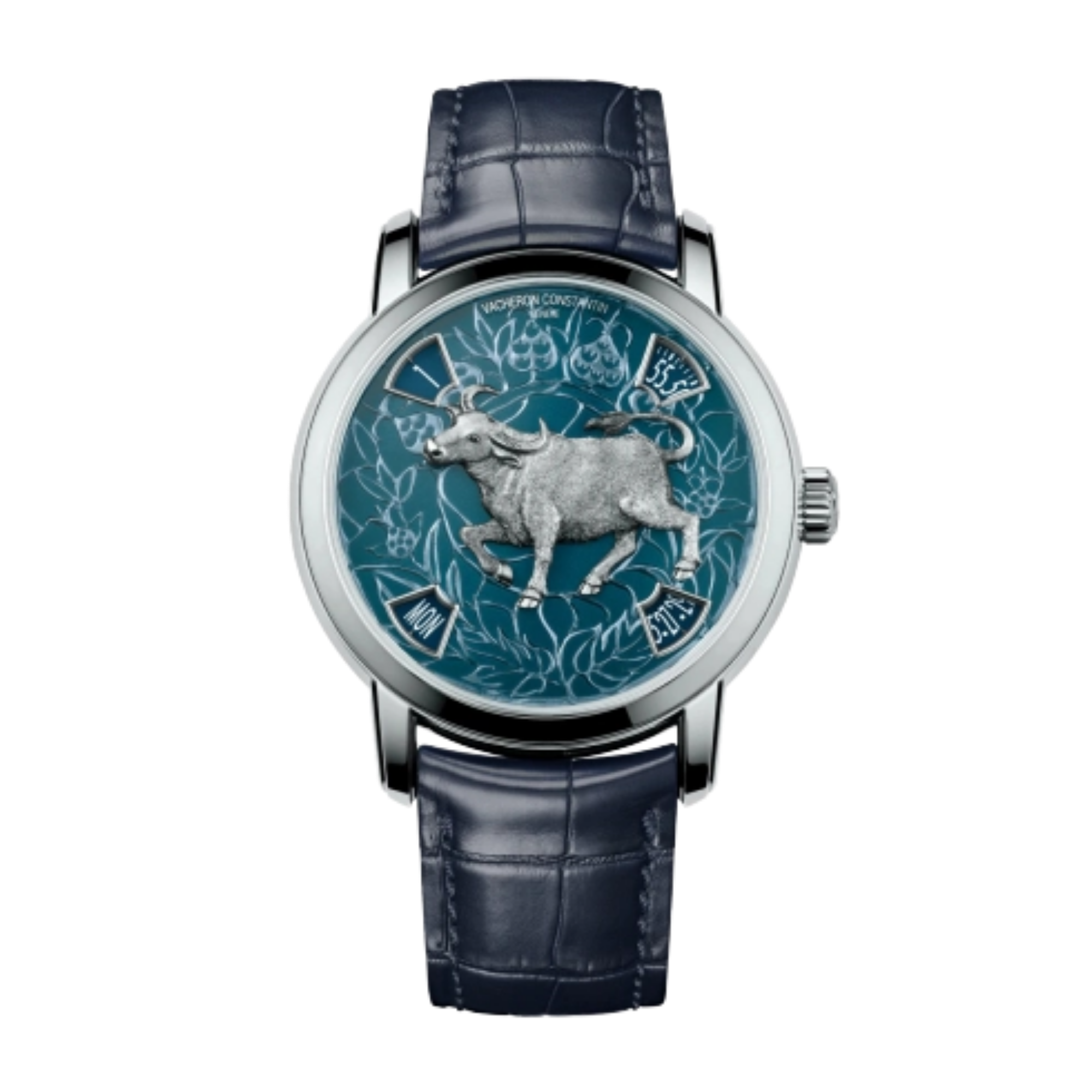 Métiers d'Art "Year of the Ox" Platinum Blue Dial 40mm Product Image