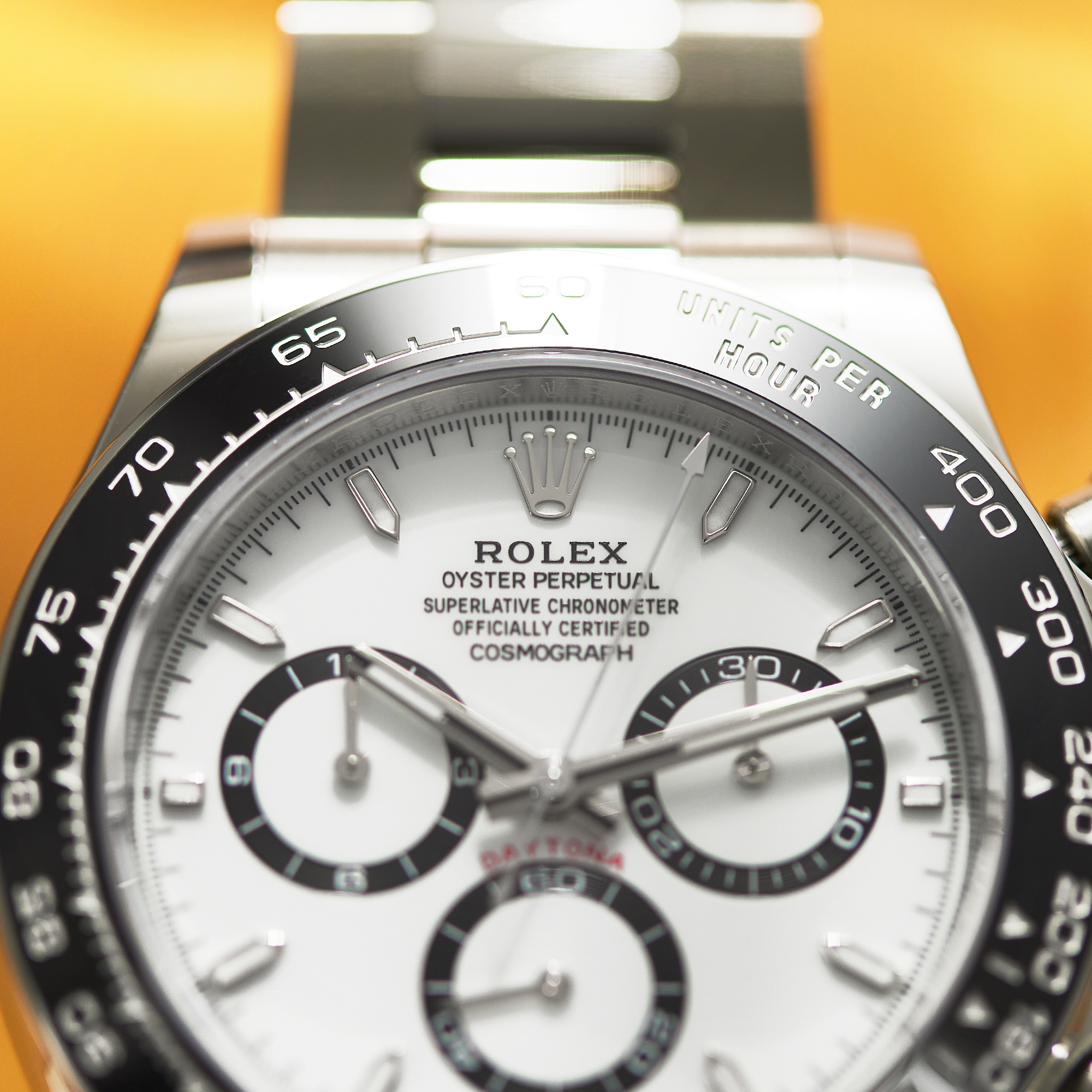 Daytona Steel White Dial "Panda" 40mm Product Image