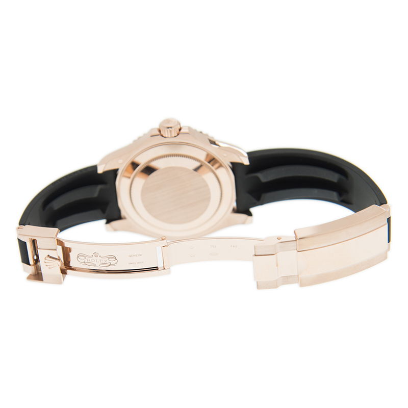 Yacht-Master Rose Gold Oysterflex Black Dial 40mm Product Image 5