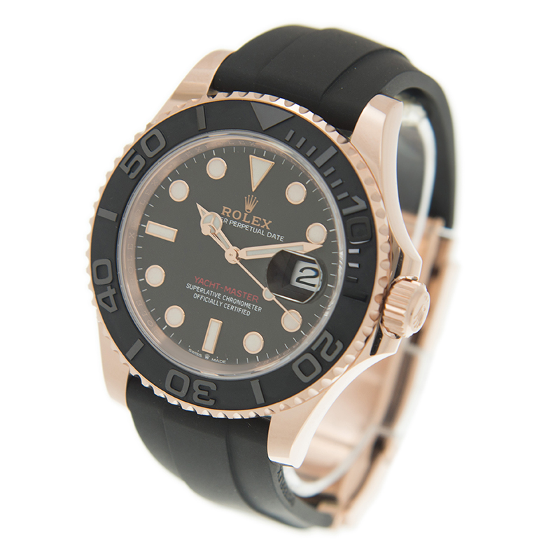 Yacht-Master Rose Gold Oysterflex Black Dial 40mm Product Image 2