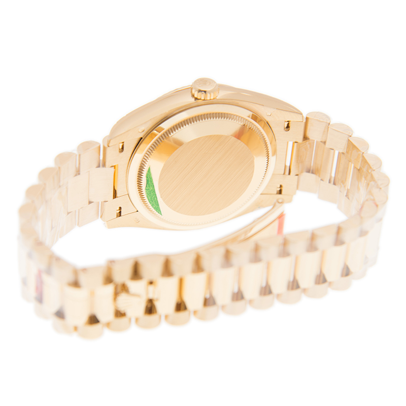 Day-Date Yellow Gold Green Dial 36mm Product Image 4