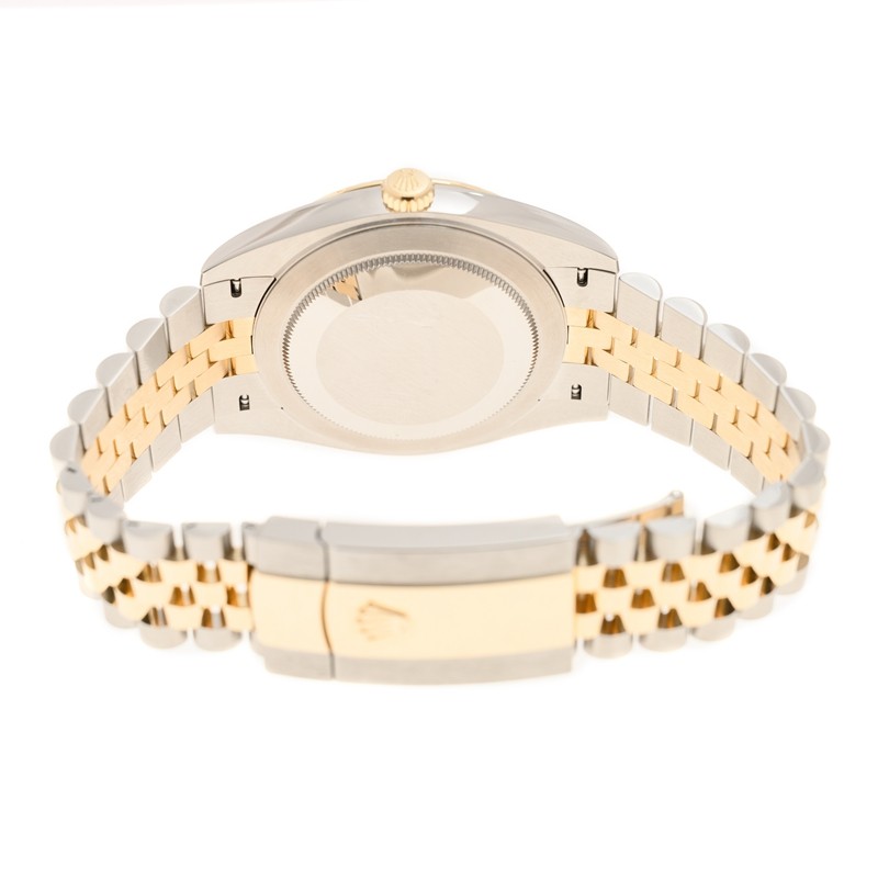 Datejust Yellow Gold & Steel Jubilee Black Dial 41mm Product Image 4