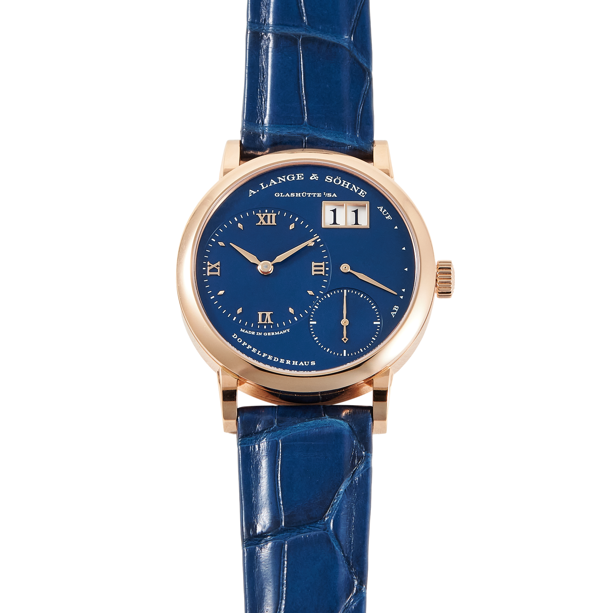 A. Lange & Söhne Lange 1 Time Zone Rose Gold Grey Dial 41mm