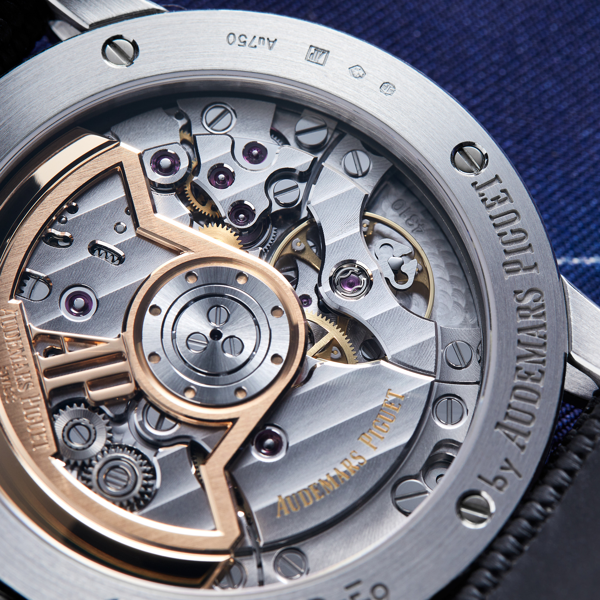 Code 11.59 Starwheel White Gold Blue Dial 41mm Product Image