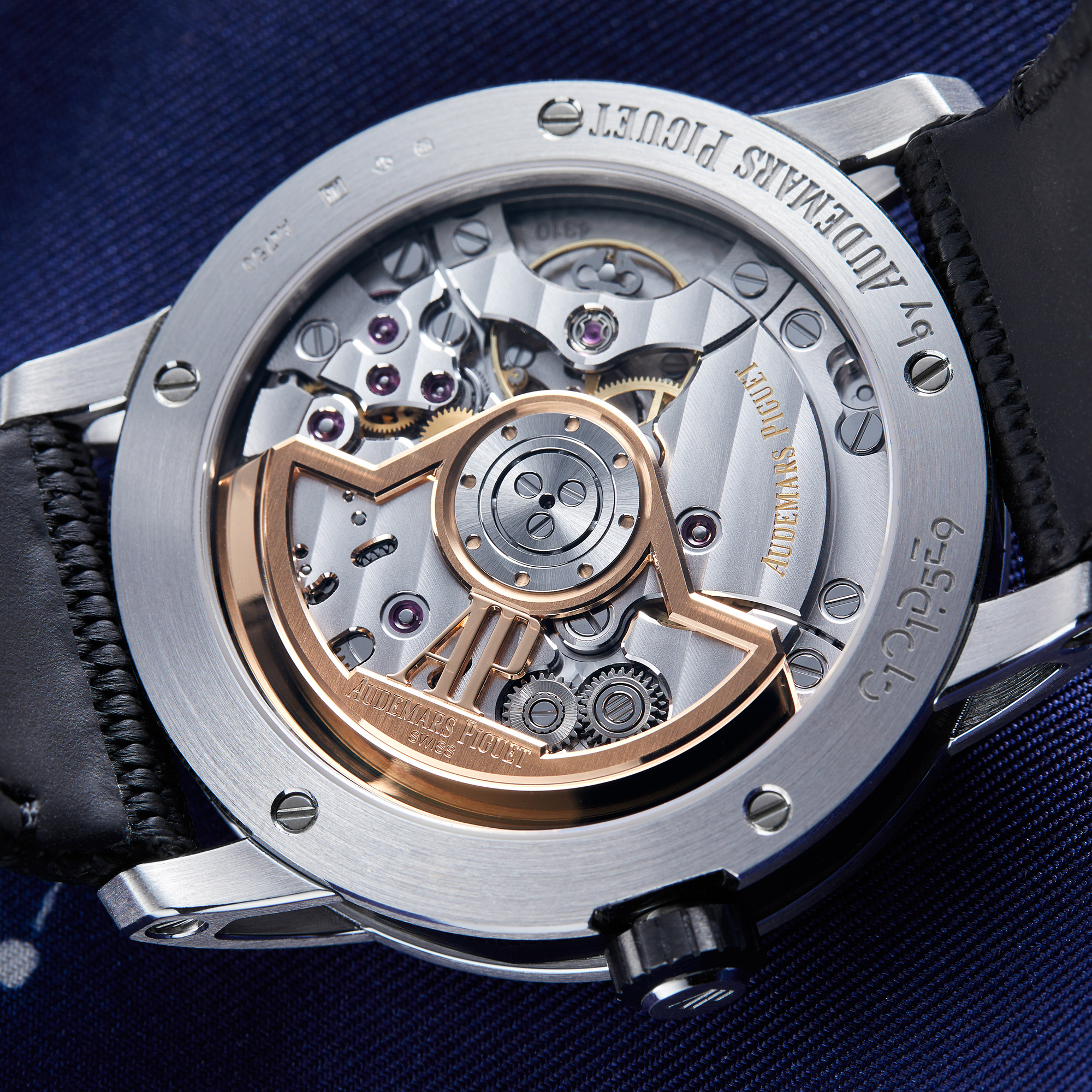 Code 11.59 Starwheel White Gold Blue Dial 41mm Product Image