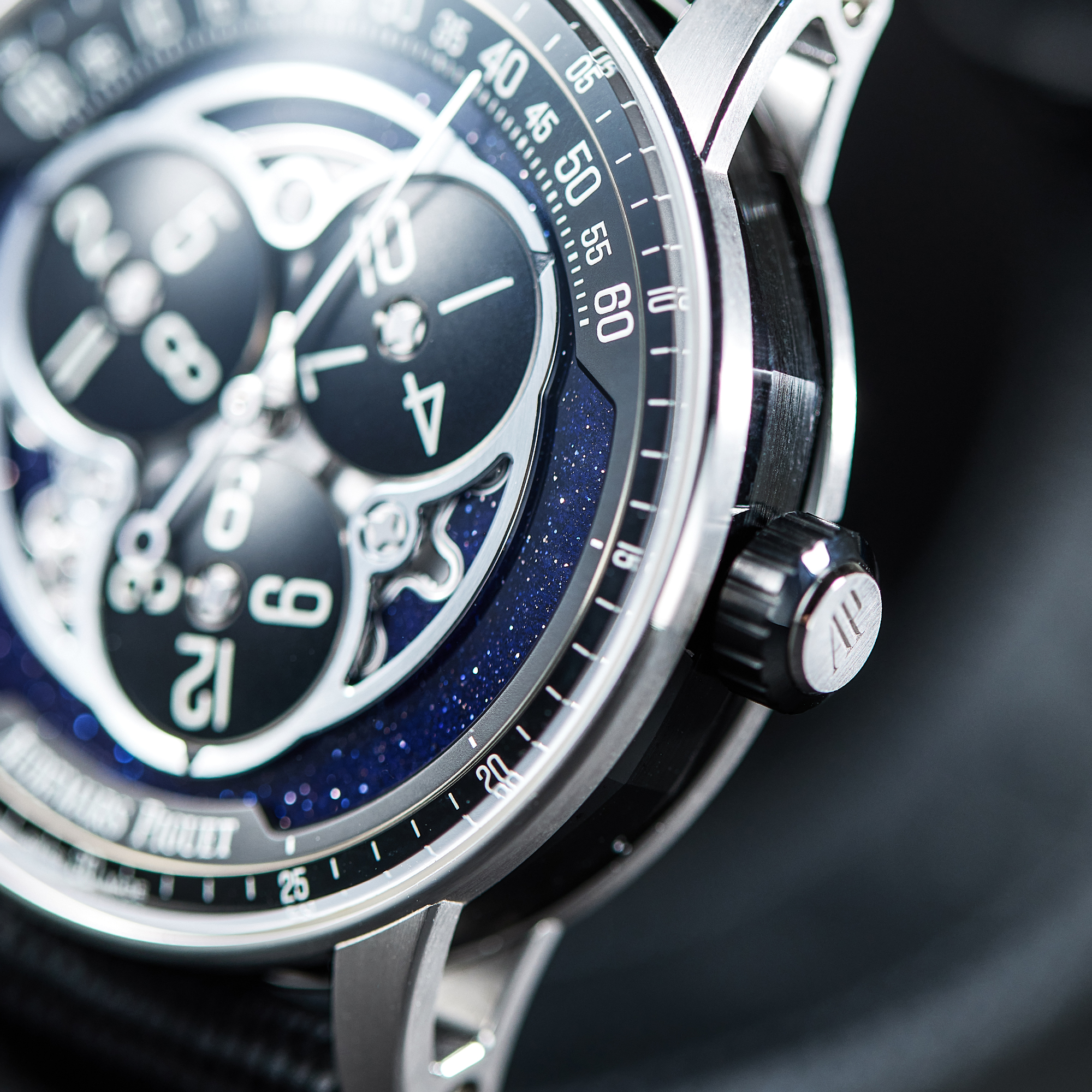 Code 11.59 Starwheel White Gold Blue Dial 41mm Product Image