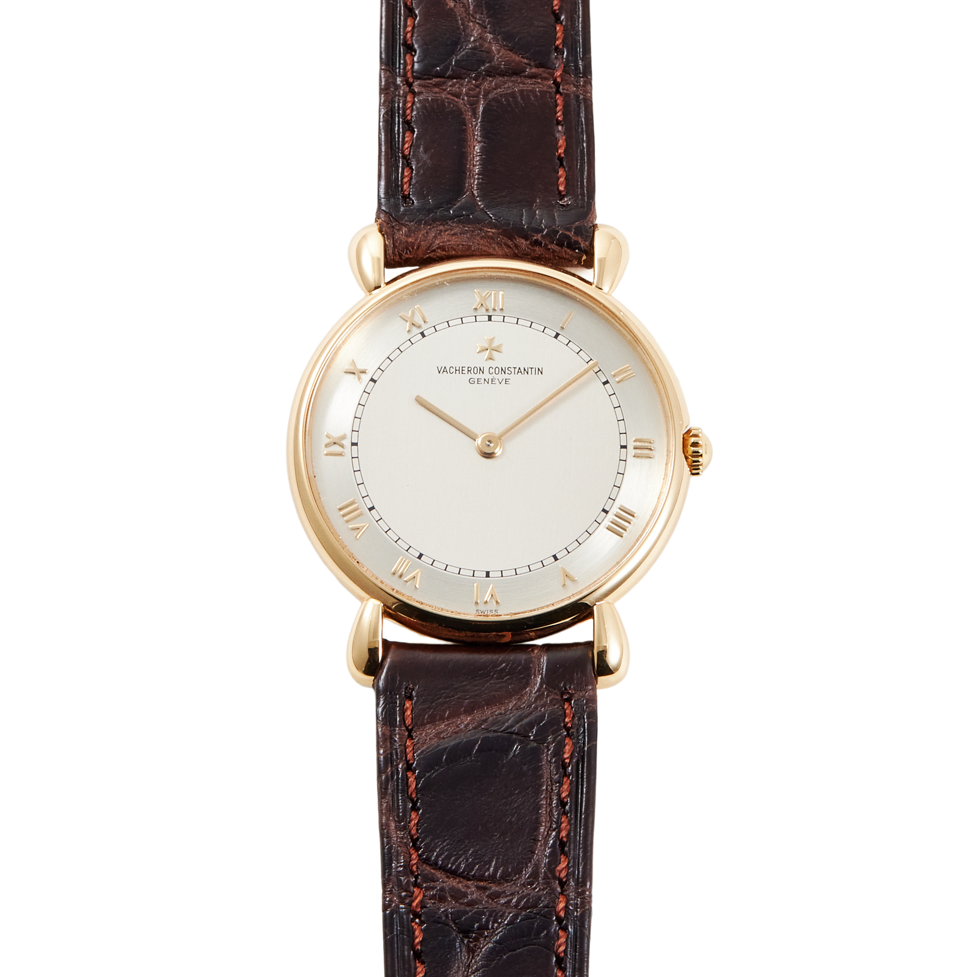 Vacheron Constantin Vintage Historiques Yellow Gold Silver Dial
