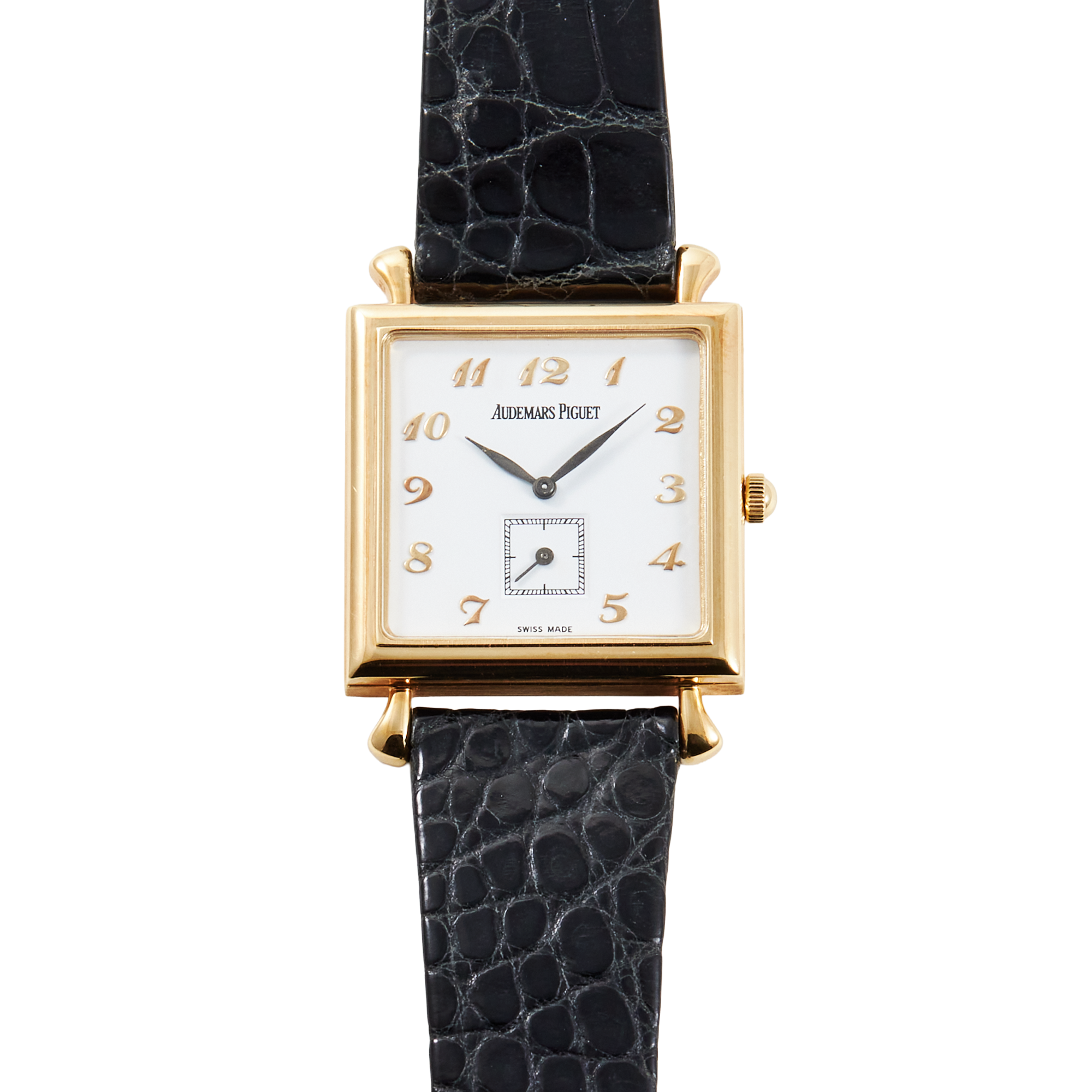 Vintage Carrée Yellow Gold White Dial 27mm Product Image