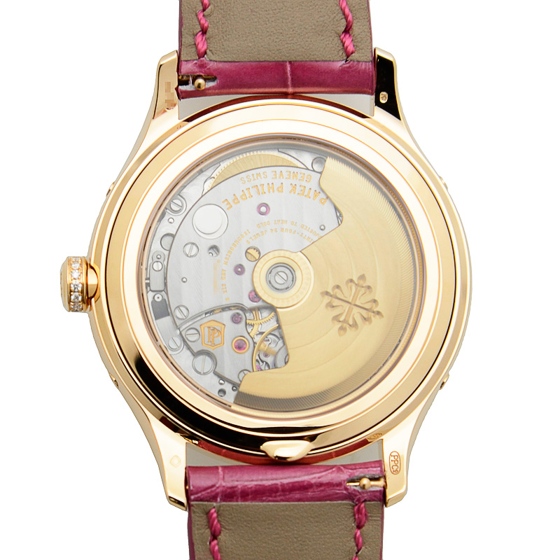 Annual Calendar Rose Gold Diamond Silver Dial 38mm Product Image 2