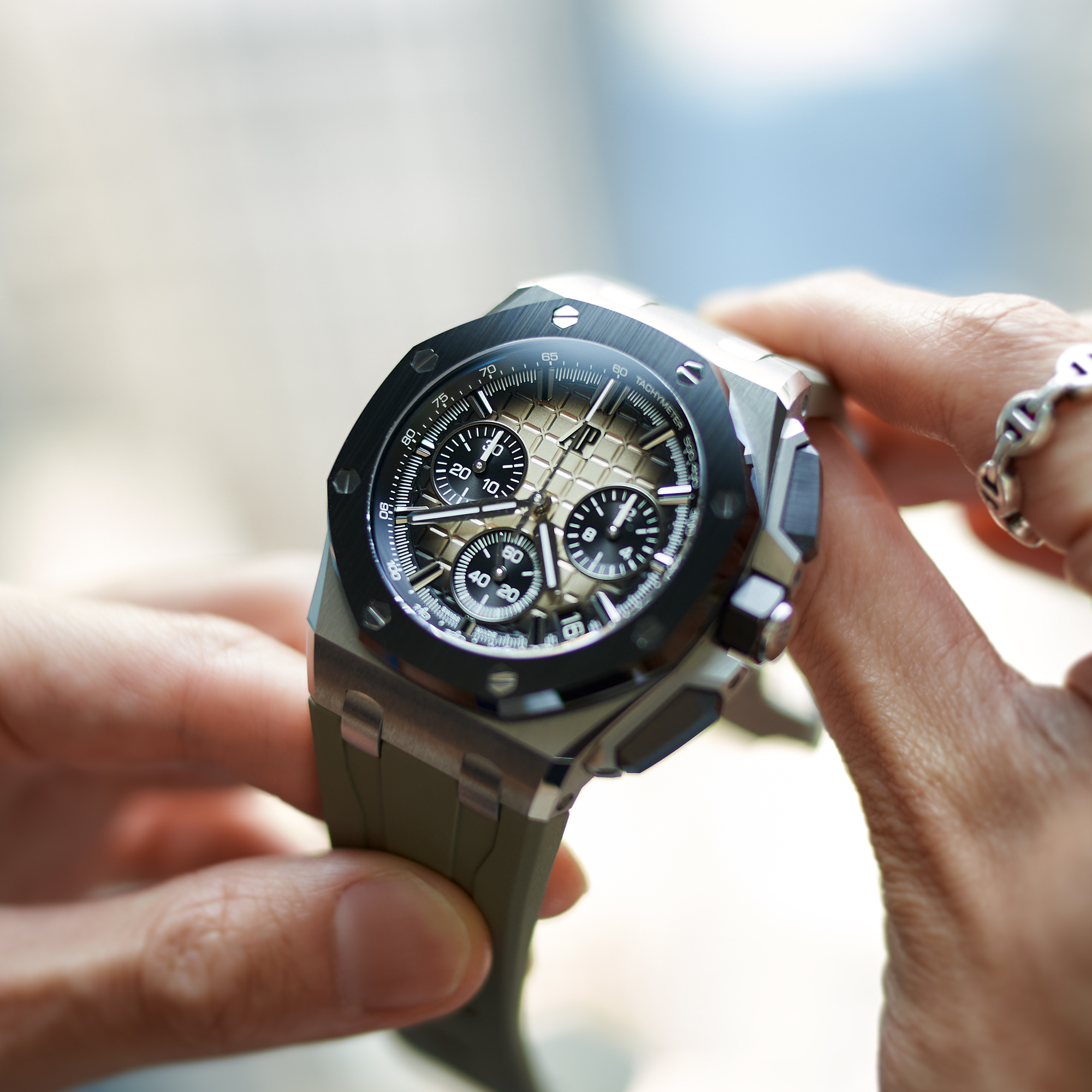 Royal Oak Offshore Chronograph Steel Brown Dial 43mm Product Image 9
