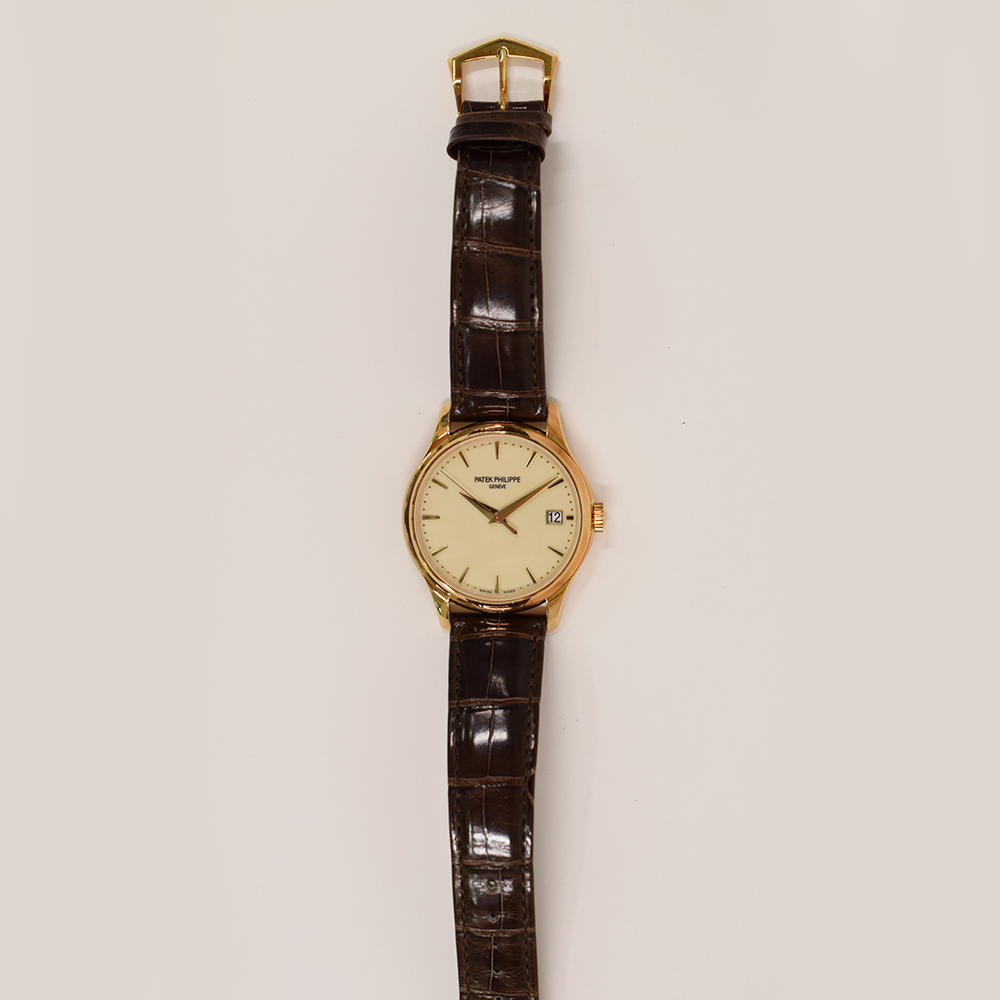 Calatrava Yellow Gold White Dial 39mm Product Image 1