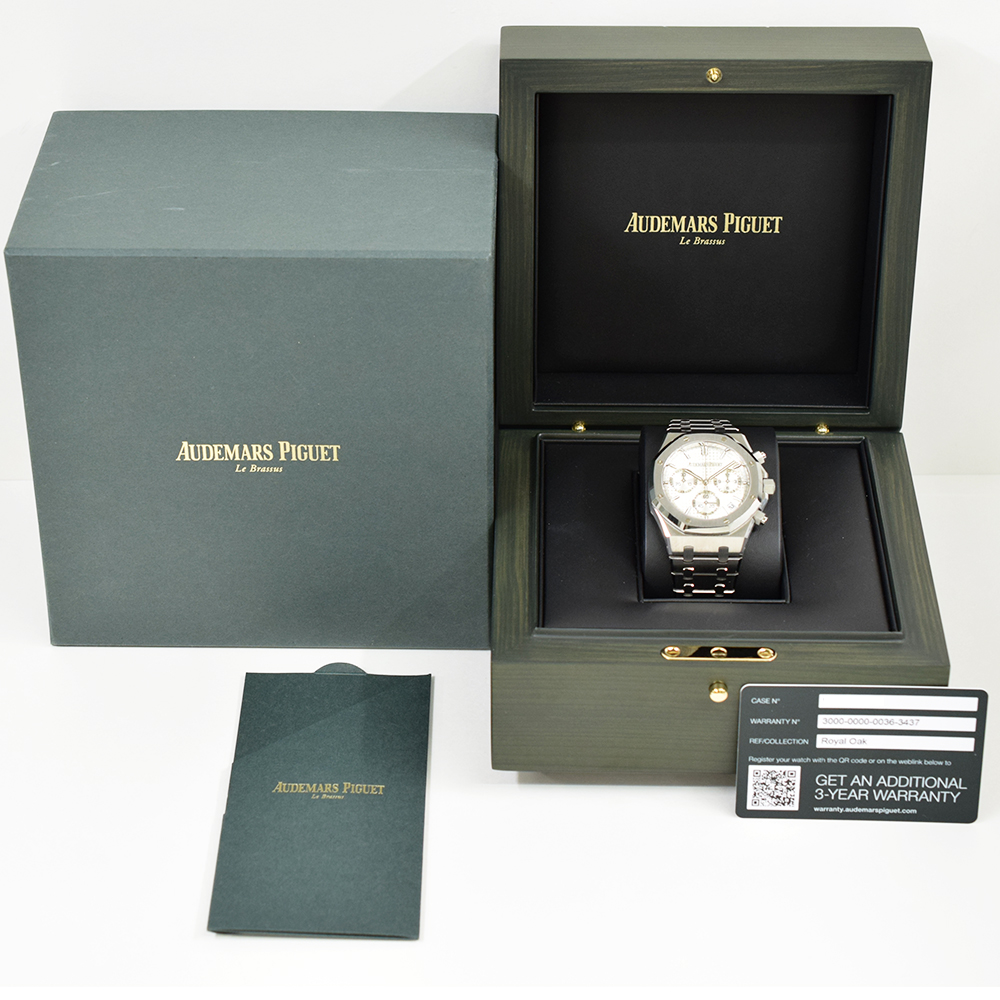 Royal Oak Chronograph Steel Silver Dial 41mm Product Image 10